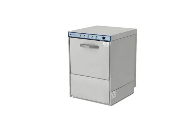 Lavavasos lavavajillas profesional para hostelería con cesta de 35x35