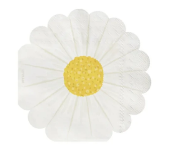 Servilleta papel 2C forma flor GRANJA 33x33 cm (20 uds)
